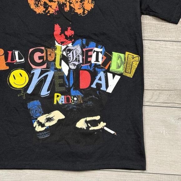 Rare Ransom Clothing Graphic Tee “I’ll Get Better One Day” T-Shirt Sz S USA Made - Picture 3 of 7